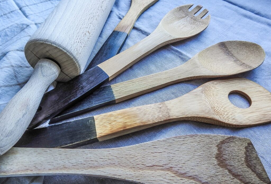 Handmade Wooden Utensils: Craft Your Kitchen Essentials kitchen, equipment, tools, household, set, domestic, tool, appliance, kitchenware, wood, utensil, preparation, culinary, prepare, wooden, blue kitchen, blue wood, blue tools, kitchenware, kitchenware, kitchenware, kitchenware, kitchenware
